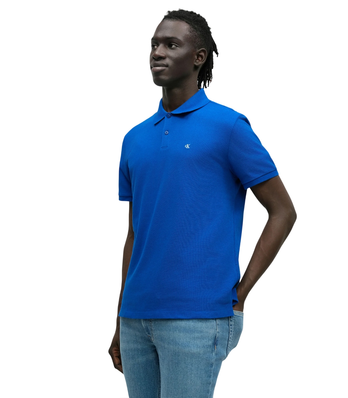 Calvin Klein - Polo Azul Marino para Hombre