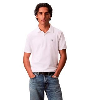 Calvin Klein - Polo Blanco para Hombre