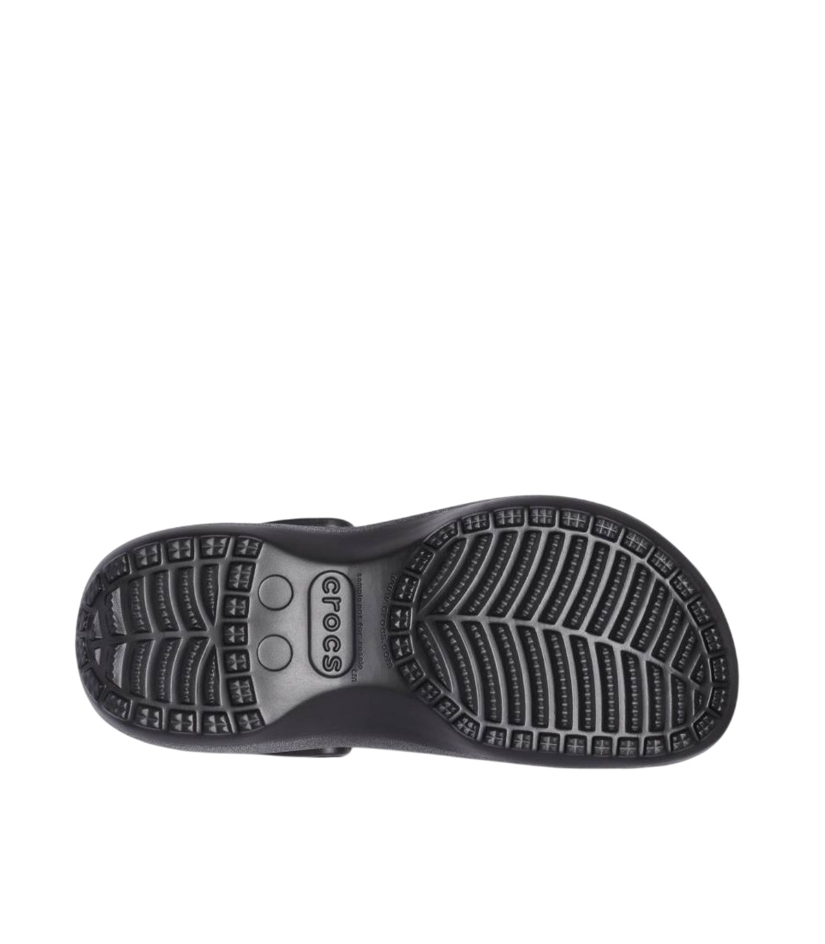 Crocs - Chanclas Negras para Mujer