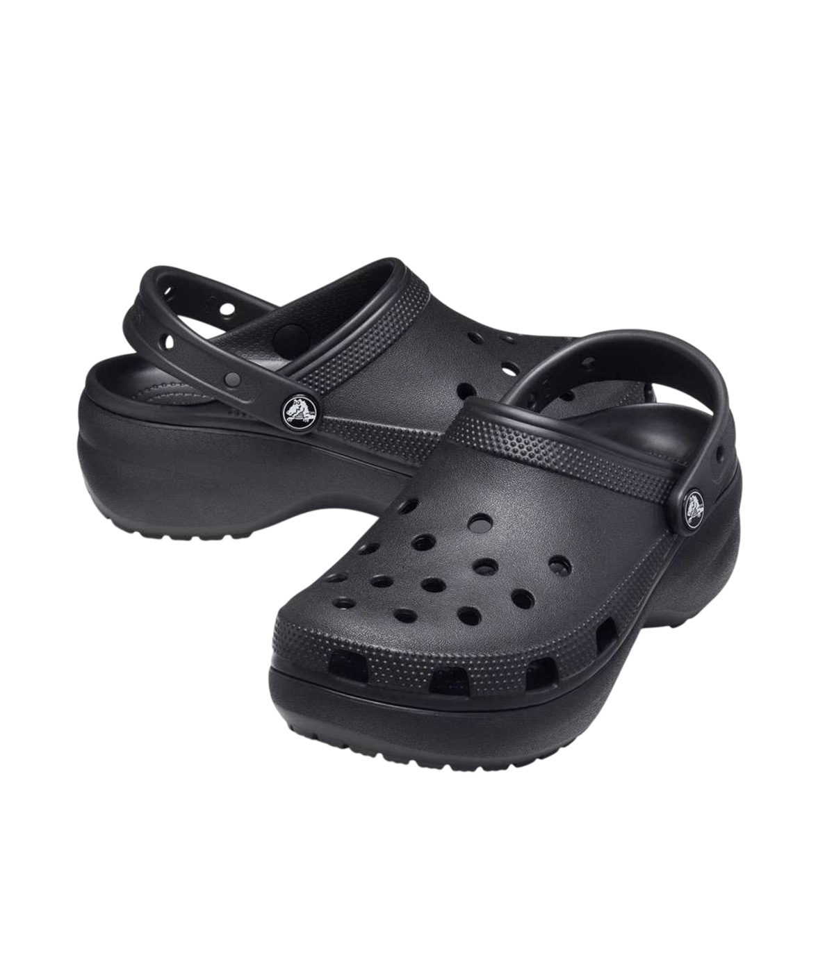 Crocs - Chanclas Negras para Mujer