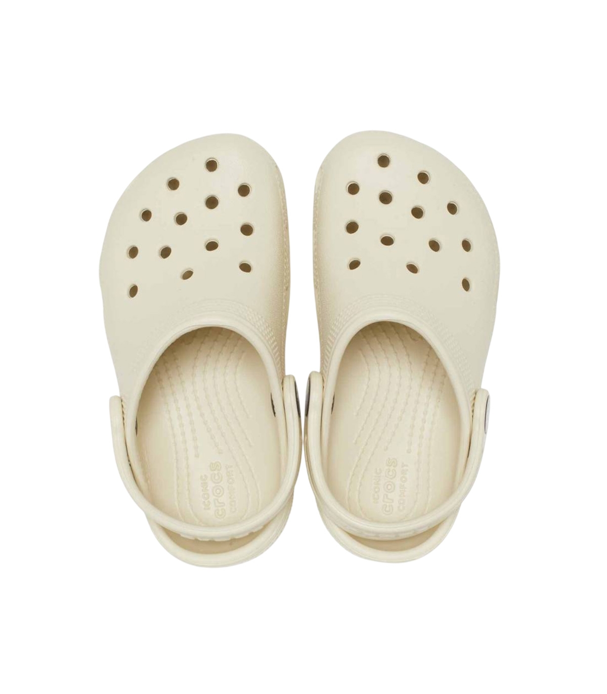 Crocs - Chanclas Beige para Mujer