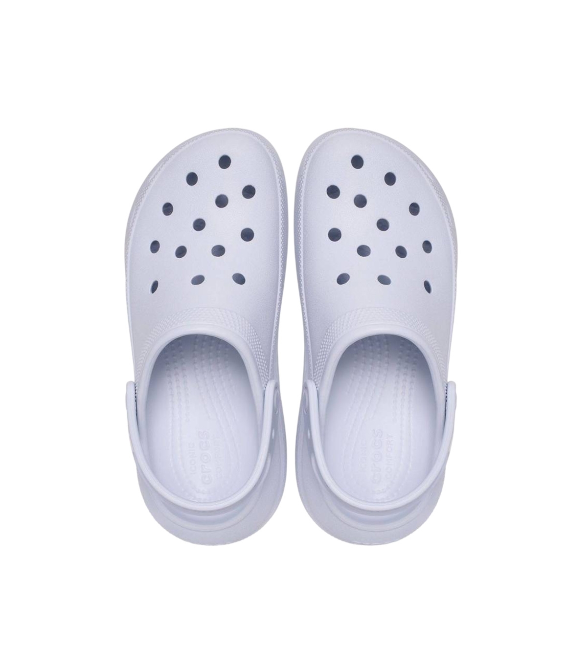 Crocs - Chanclas Grises para Mujer