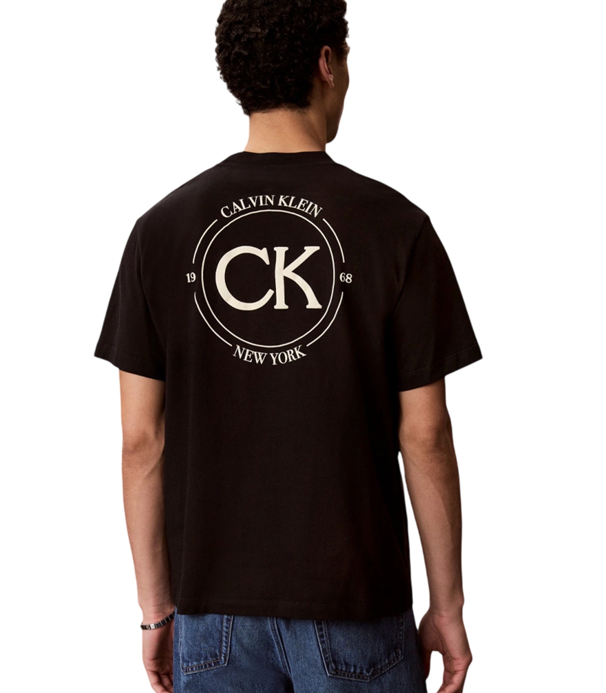 Calvin Klein - Camiseta Negra para Hombre
