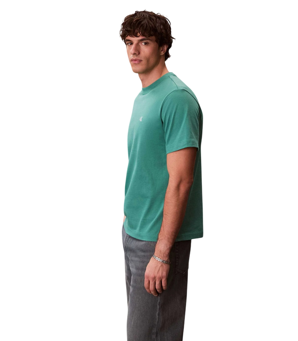 Calvin Klein - Camiseta Verde para Hombre