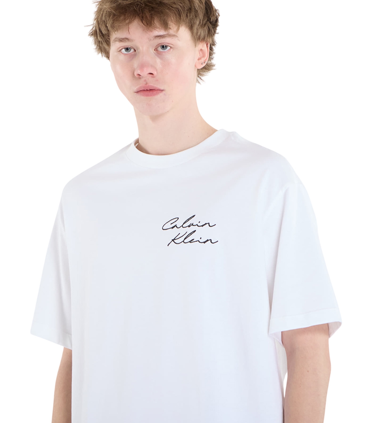 Calvin Klein - Camiseta Blanca para Hombre