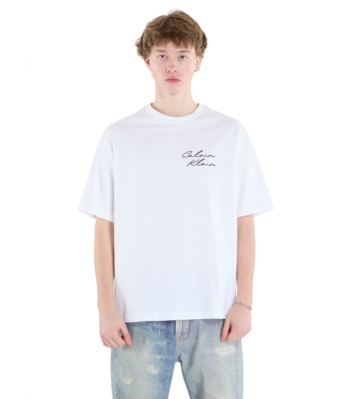 Calvin Klein - Camiseta Blanca para Hombre