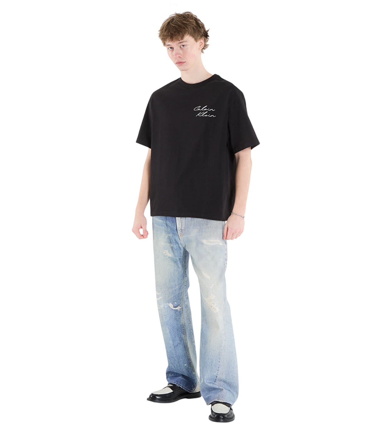 Calvin Klein - Camiseta Negra para Hombre