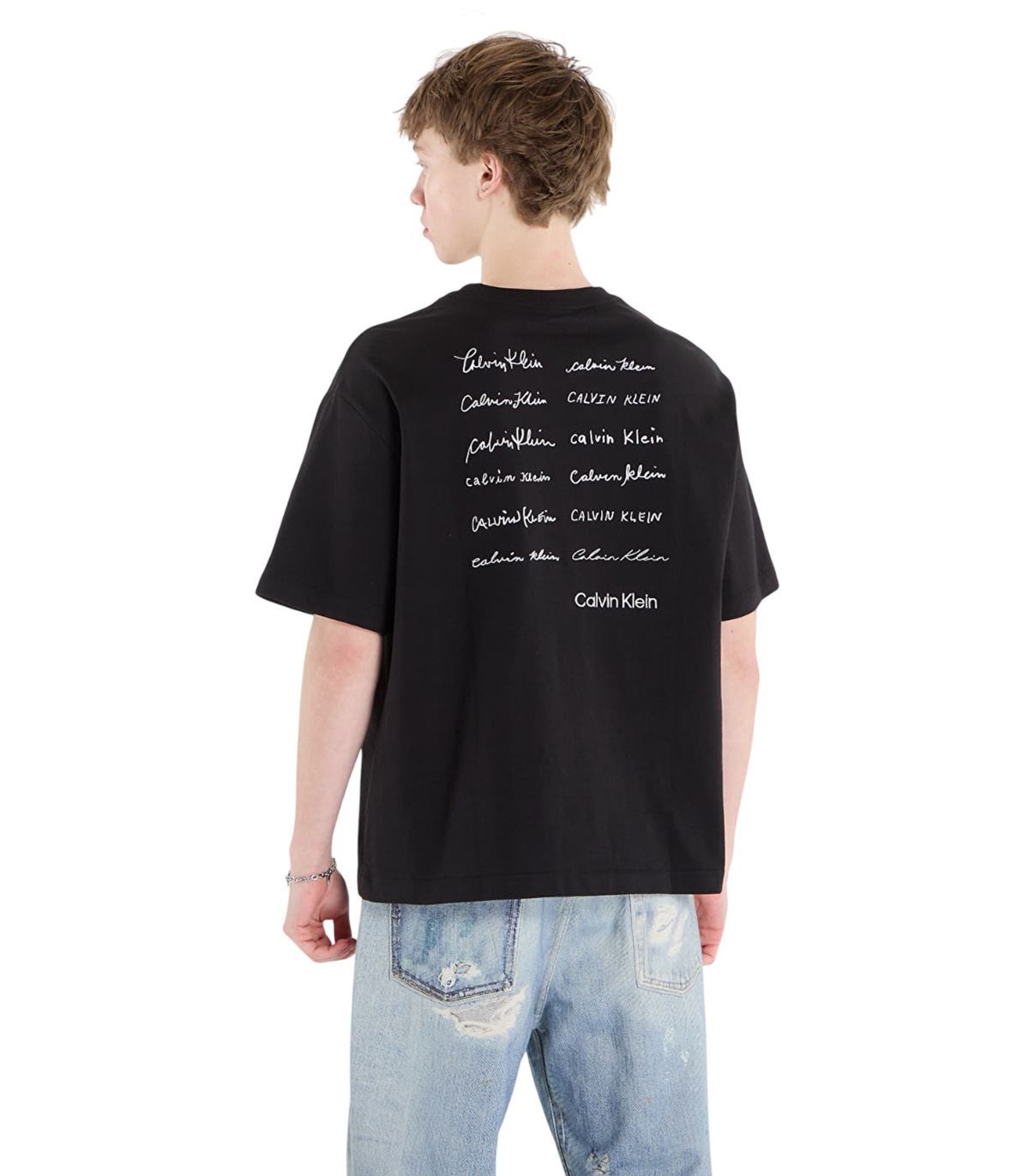 Calvin Klein - Camiseta Negra para Hombre