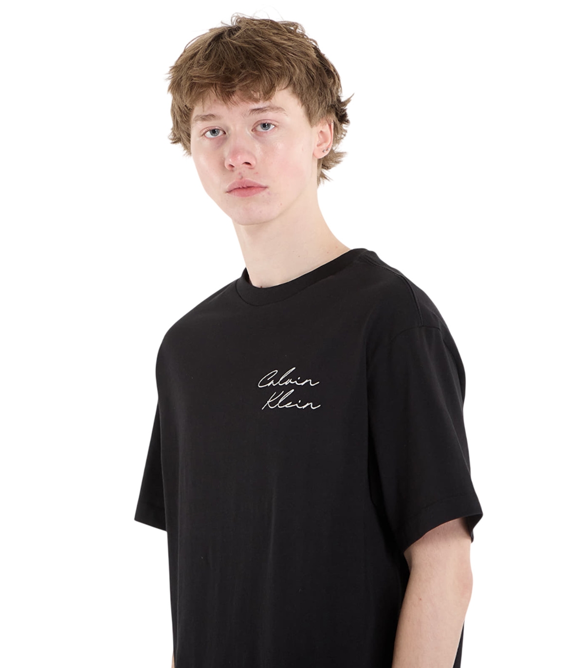 Calvin Klein - Camiseta Negra para Hombre