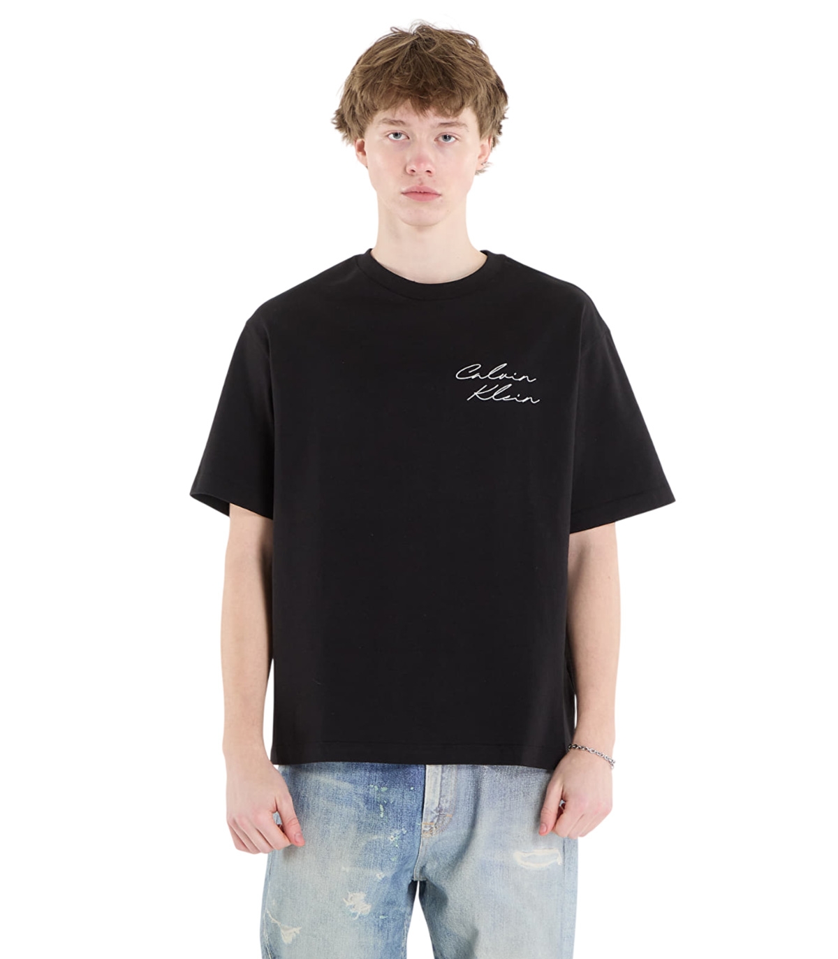 Calvin Klein - Camiseta Negra para Hombre