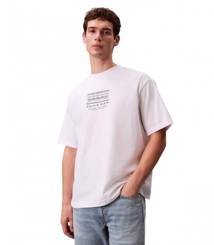 Calvin Klein - Camiseta Blanca para Hombre