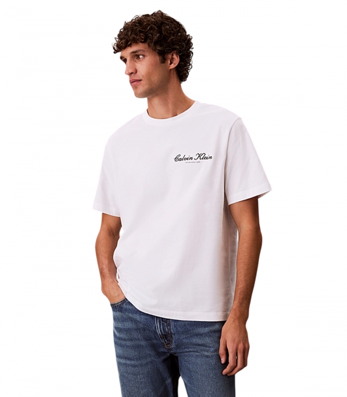 Calvin Klein - Camiseta Blanca para Hombre