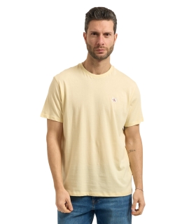 Calvin Klein - Camiseta Amarilla para Hombre