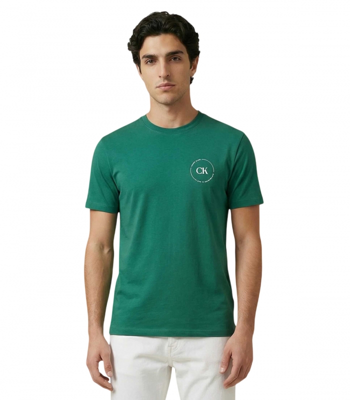 Calvin Klein - Camiseta Verde para Hombre - Enchanted Forest