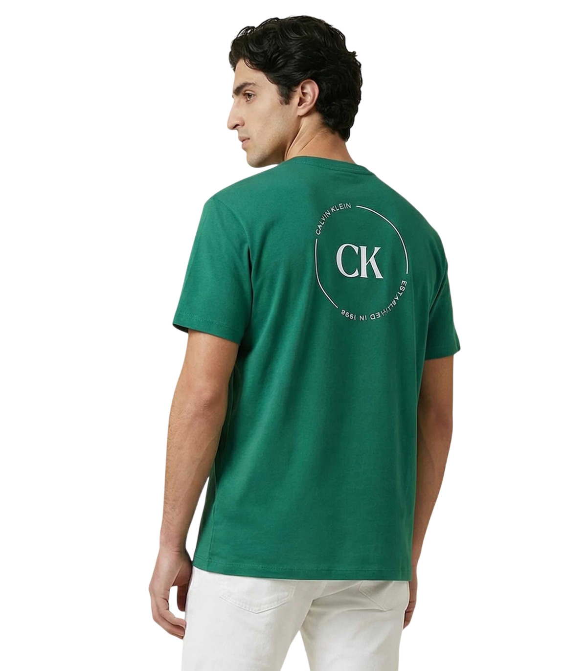 Calvin Klein - Camiseta Verde para Hombre - Enchanted Forest