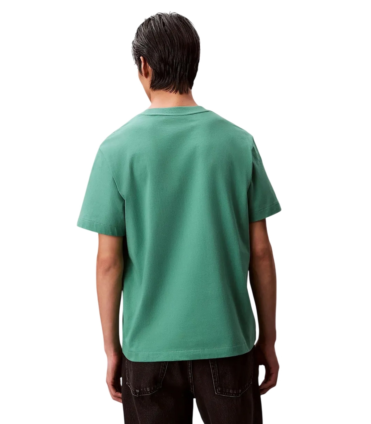 Calvin Klein - Camiseta Verde para Hombre - Wild Green