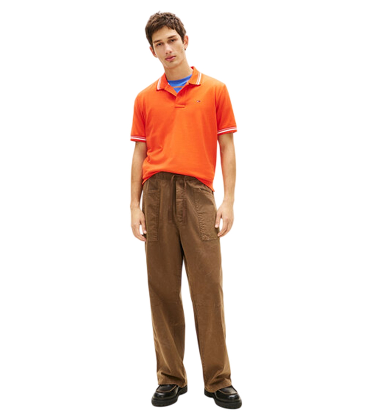 Tommy Jeans - Polo Naranja para Hombre