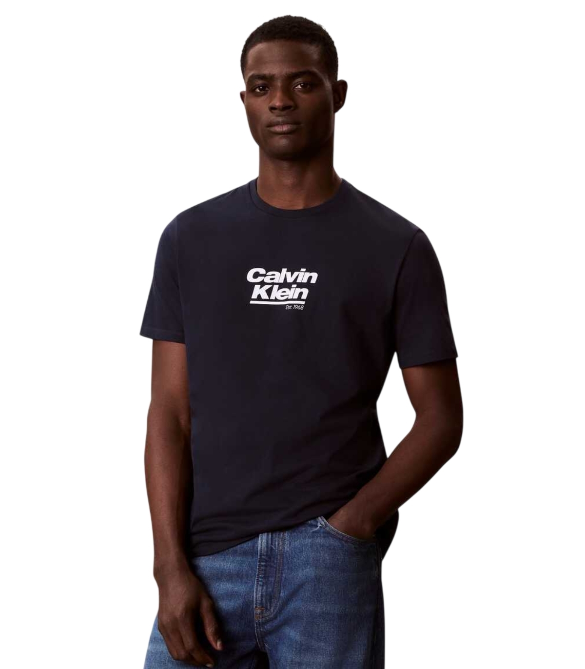 Calvin Klein - Camiseta Azul Marino para Hombre