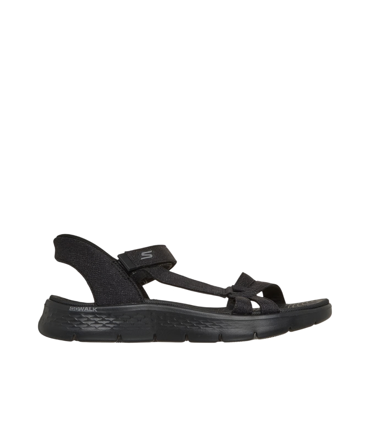 Skechers - Sandalias Negras para Mujer