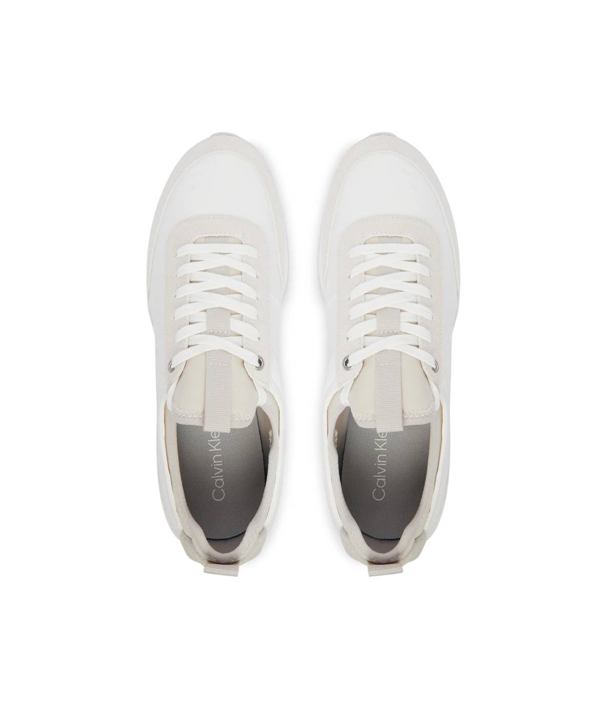 Calvin Klein - Zapatillas Blancas para Hombre - Retro Runner