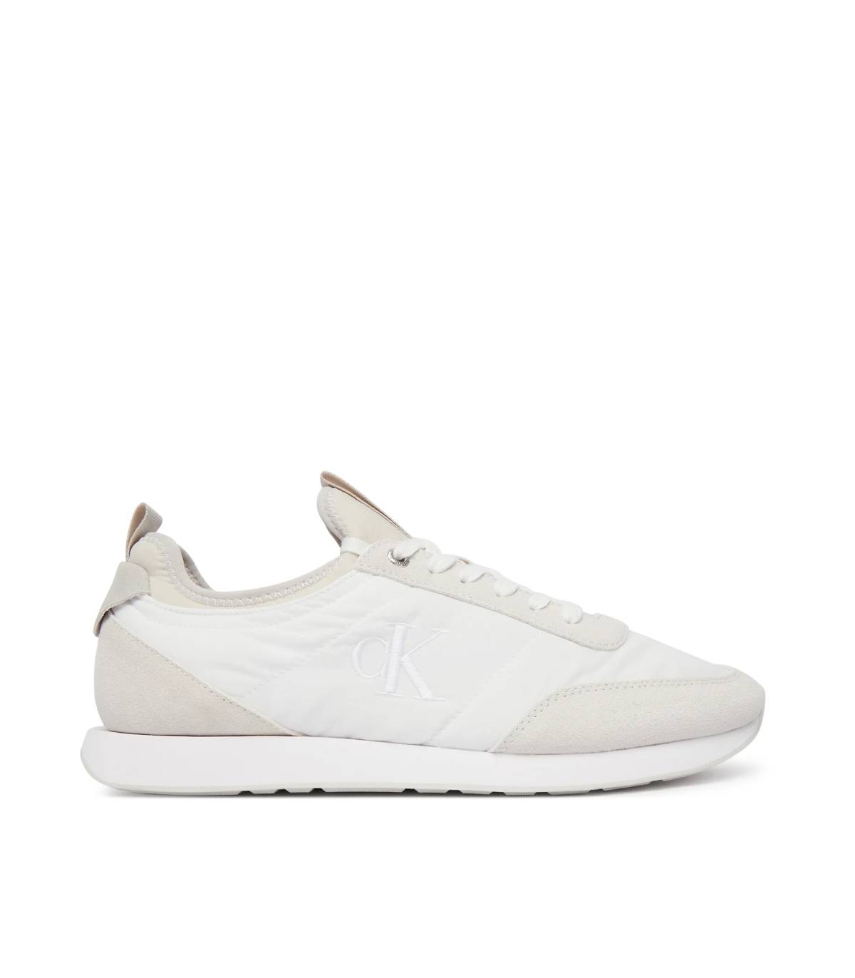 Calvin Klein - Zapatillas Blancas para Hombre - Retro Runner