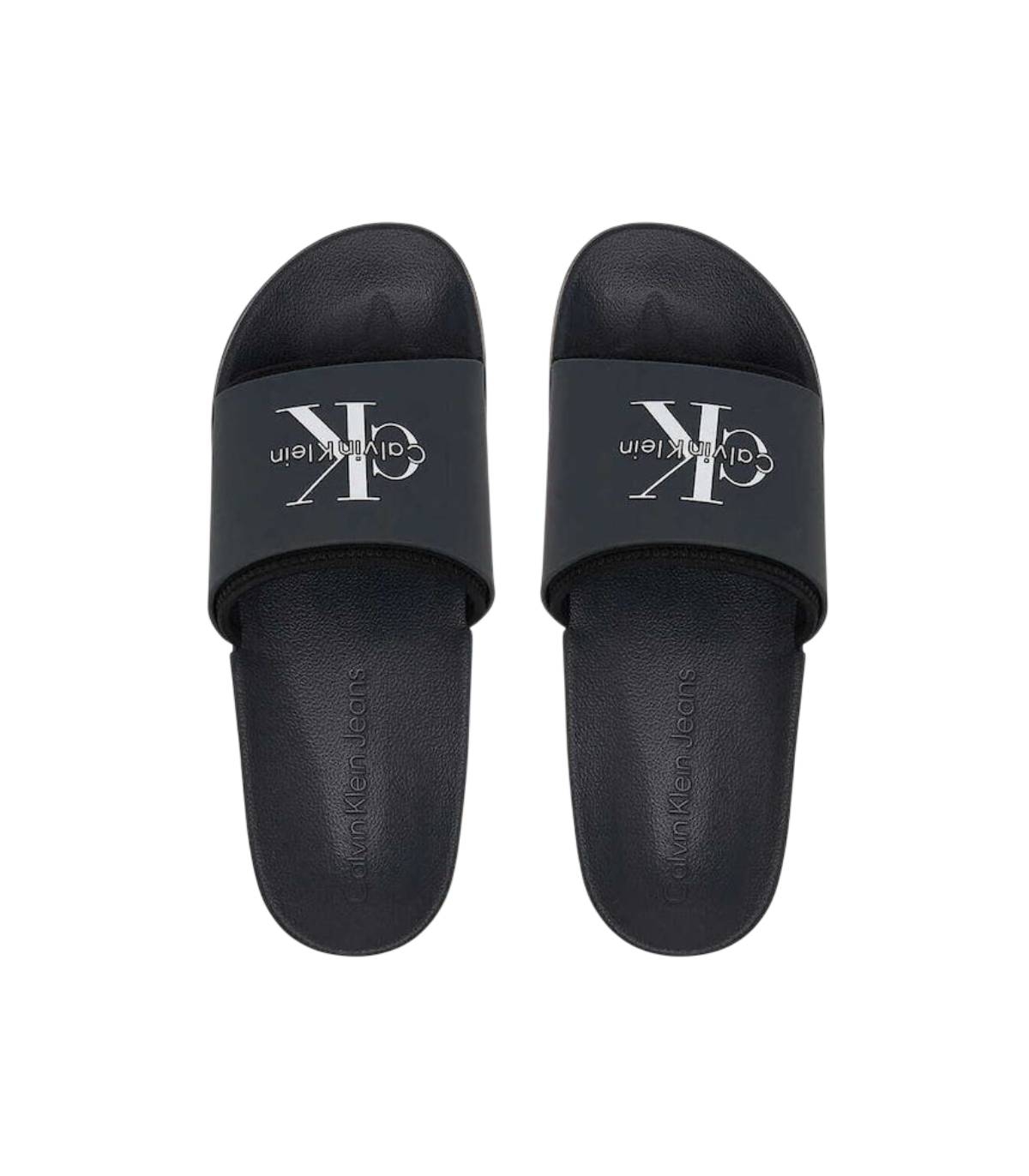 Calvin Klein - Chanclas Negras para Hombre
