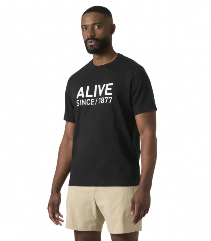 Helly Hansen - Camiseta Negra para Hombre
