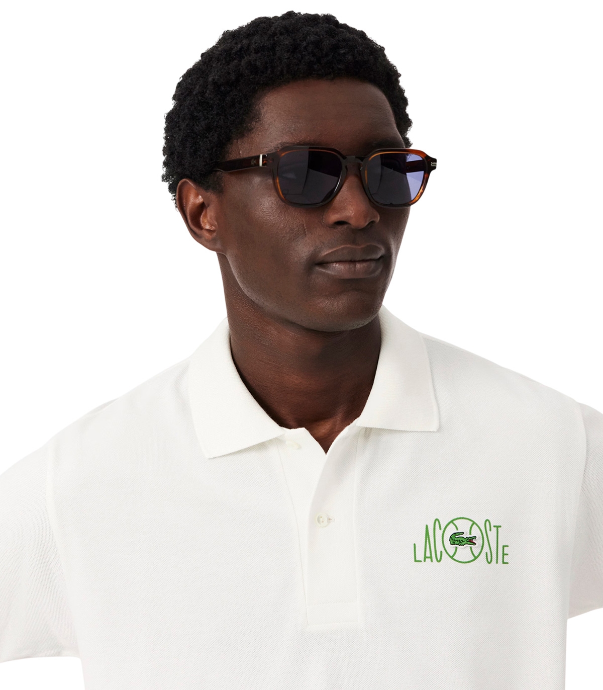Lacoste - Camiseta Blanca para Hombre