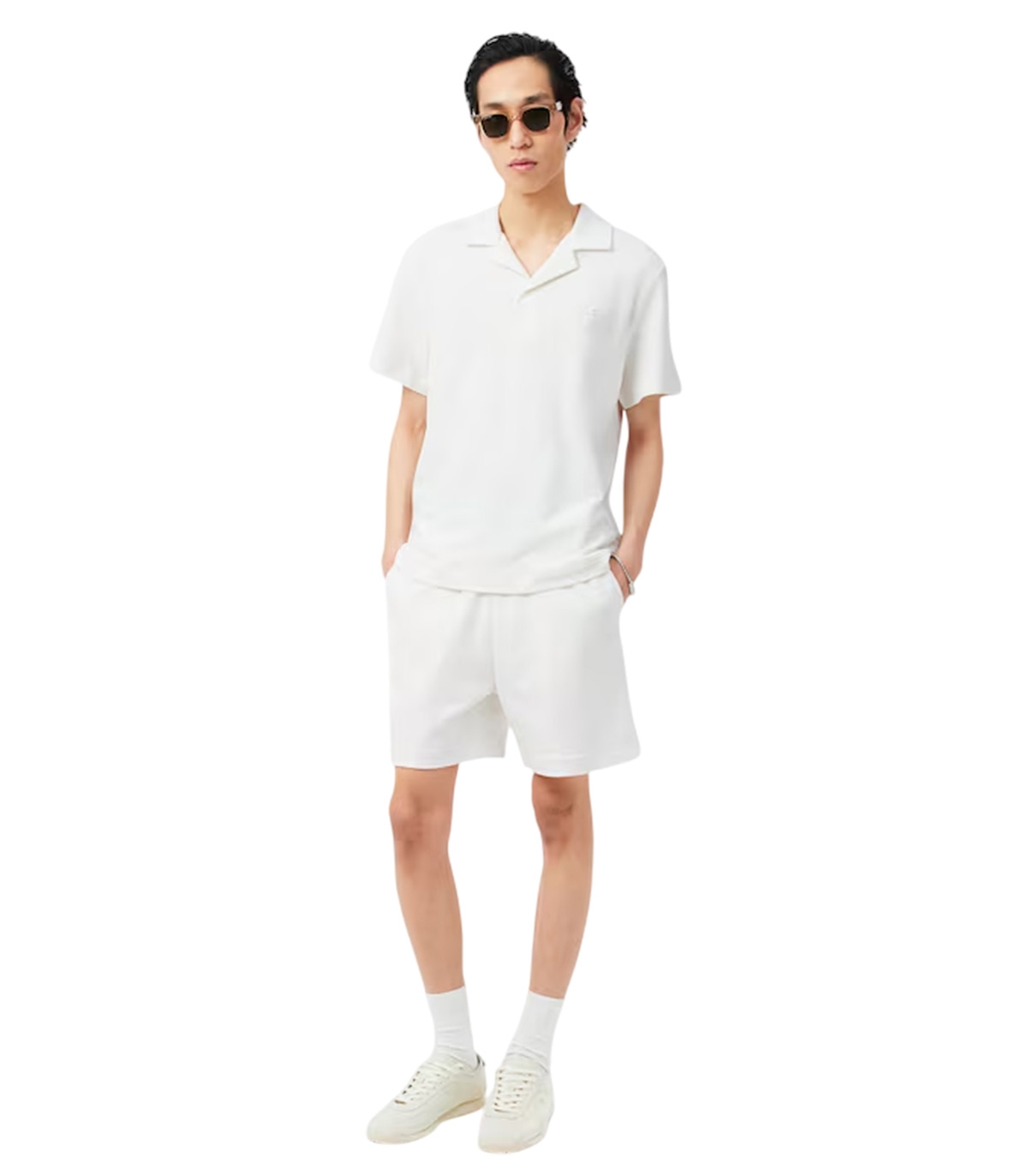 Lacoste - Conjunto Blanco para Hombre