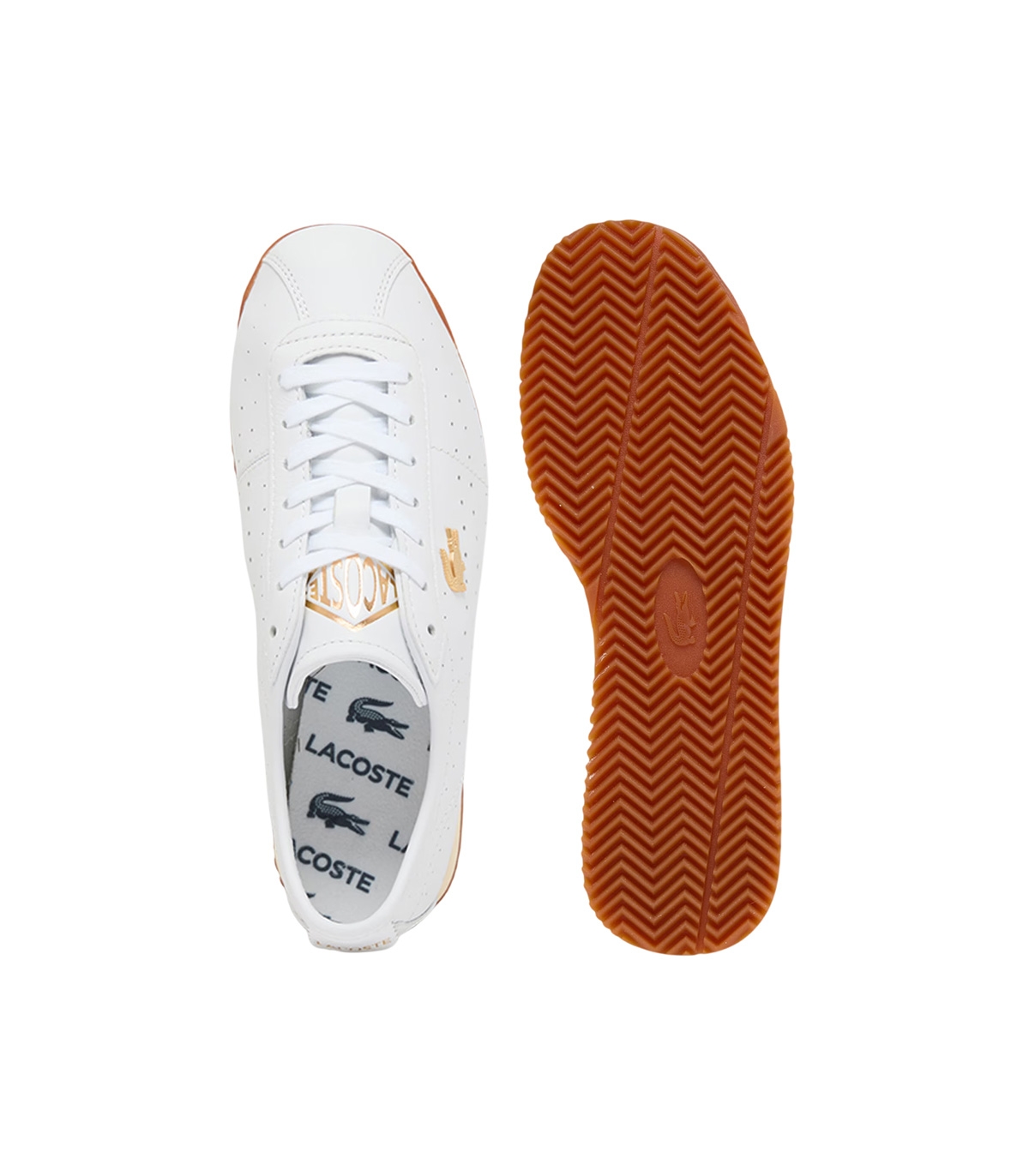 Lacoste - Zapatillas Blancas para Hombre - Club Low