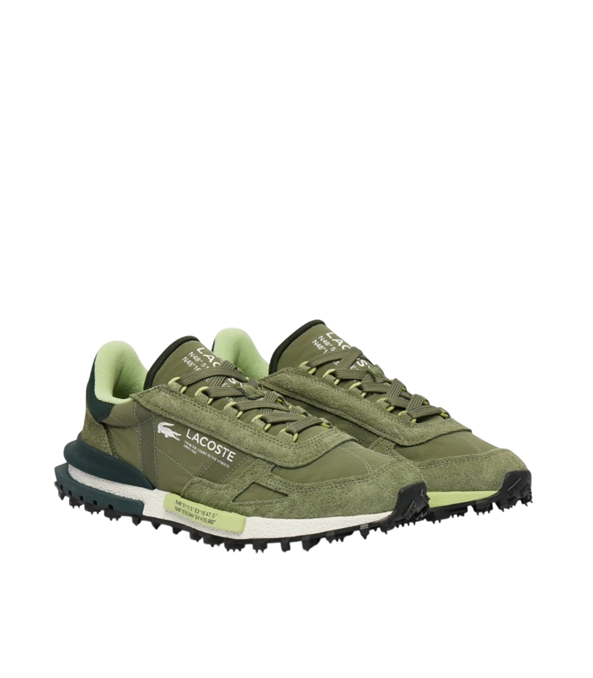 Lacoste - Zapatillas Verdes para Hombre - Elite Active
