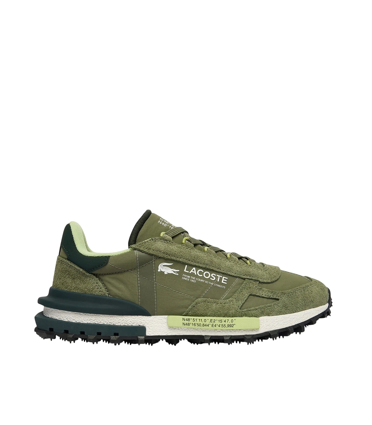 Lacoste - Zapatillas Verdes para Hombre - Elite Active