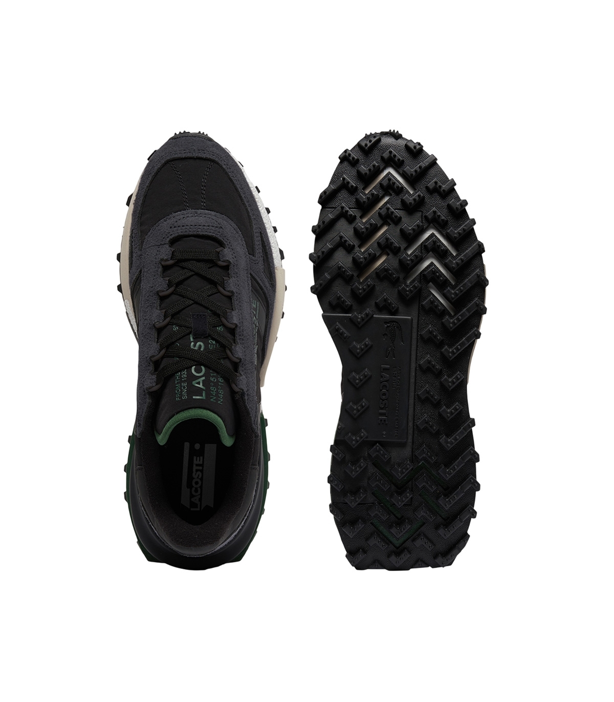 Lacoste - Zapatillas Negras para Hombre - Elite Active