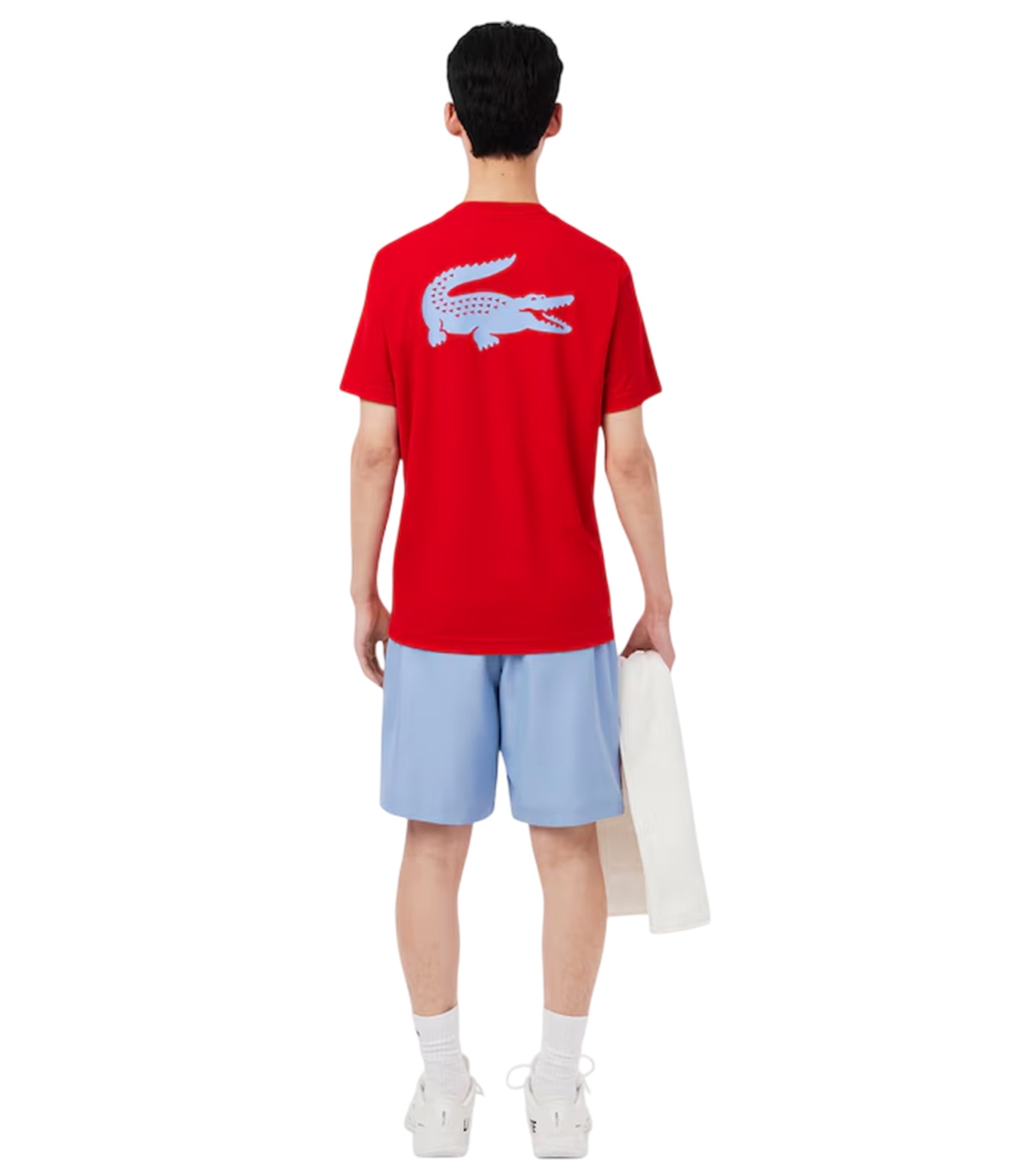 LACOSTE conjunto rojo
