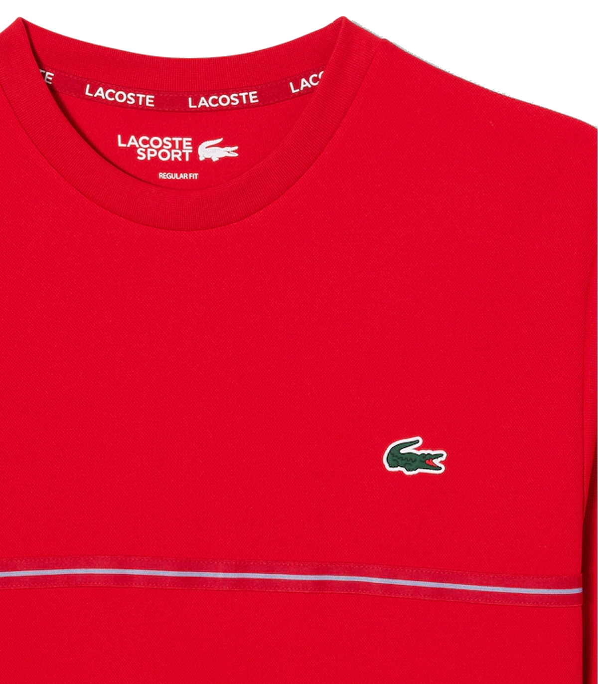 LACOSTE conjunto rojo