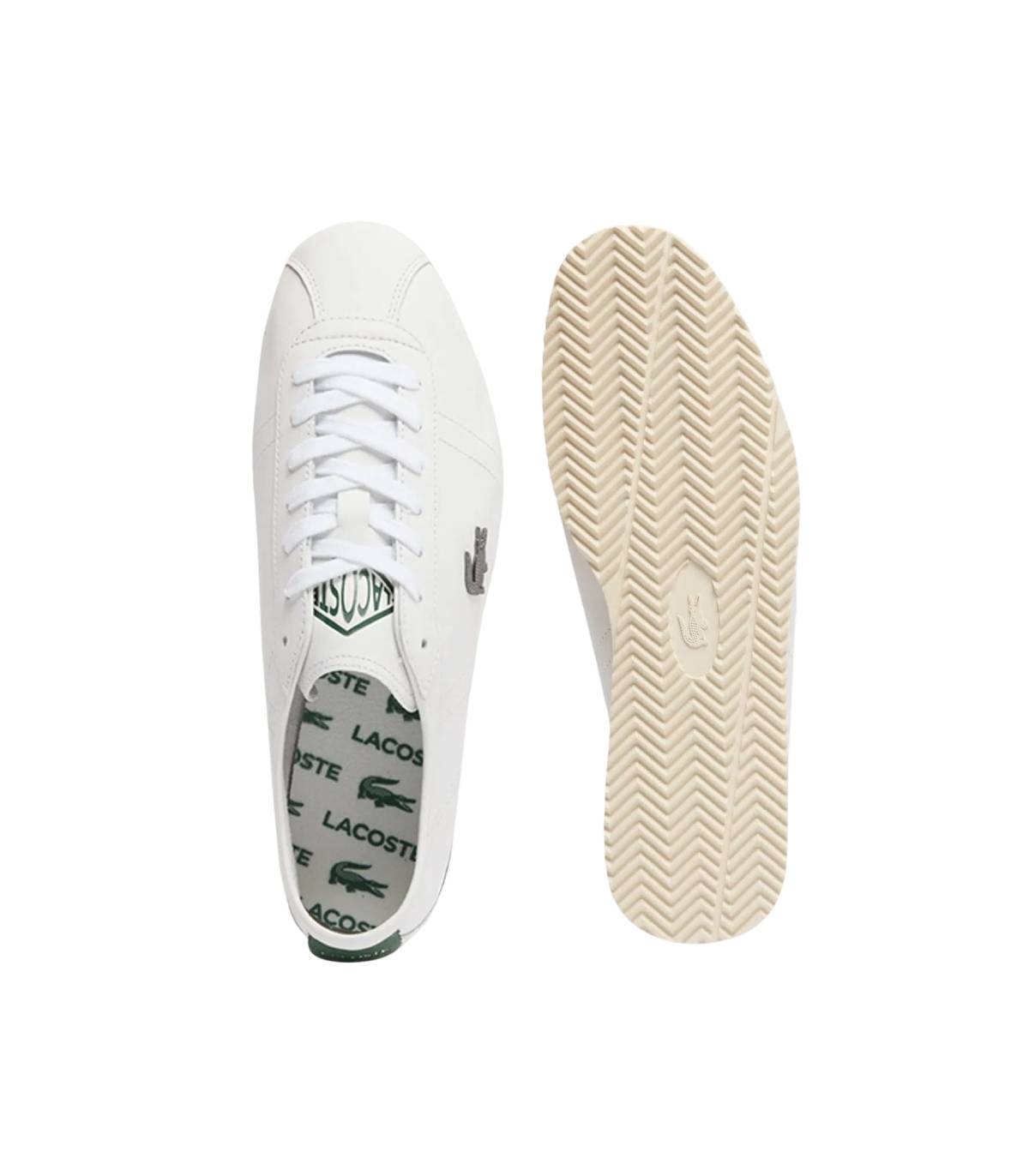 Lacoste - Zapatillas Blancas para Hombre - Club Low
