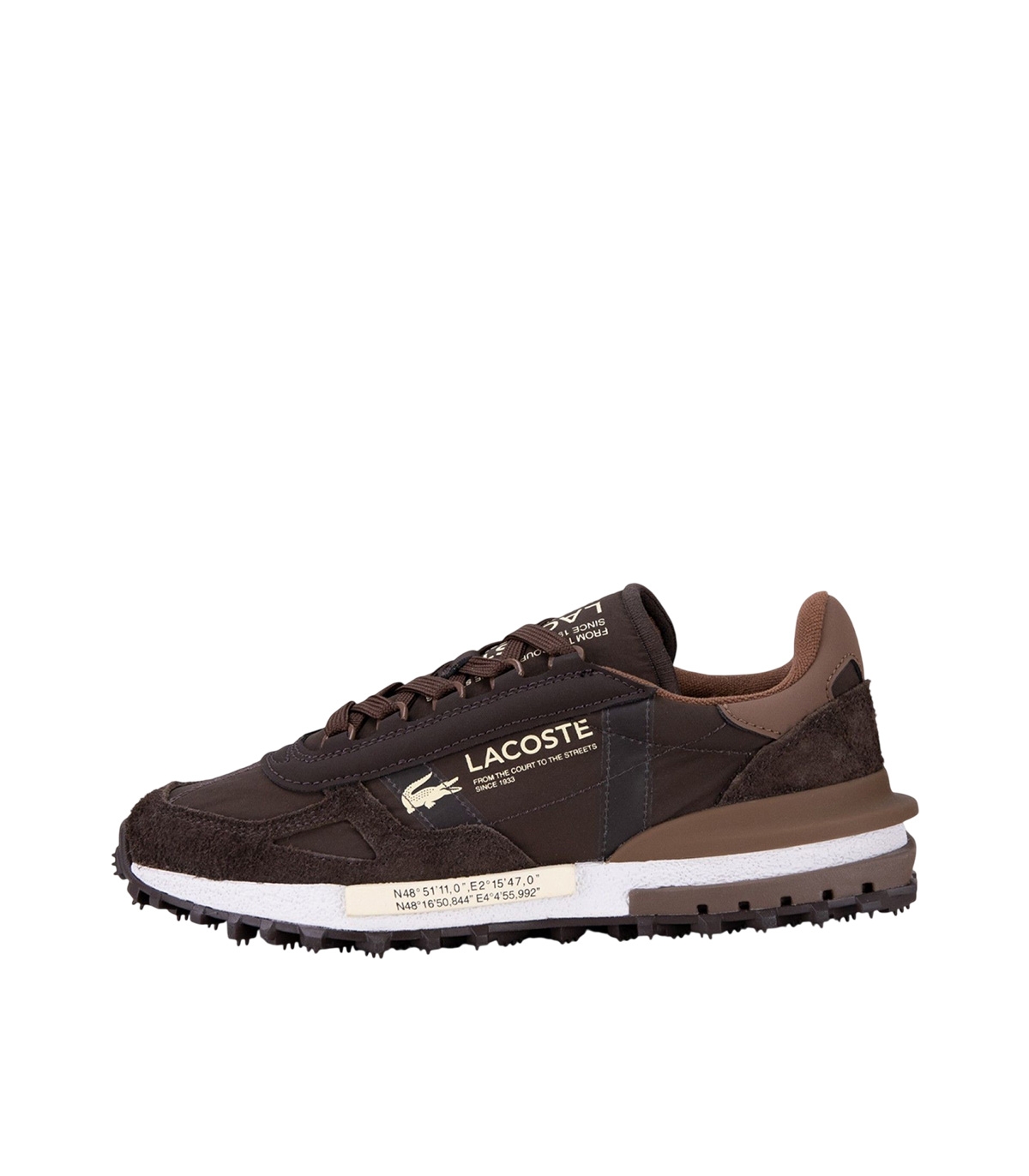 Lacoste - Zapatillas Marrones para Hombre - Elite Active