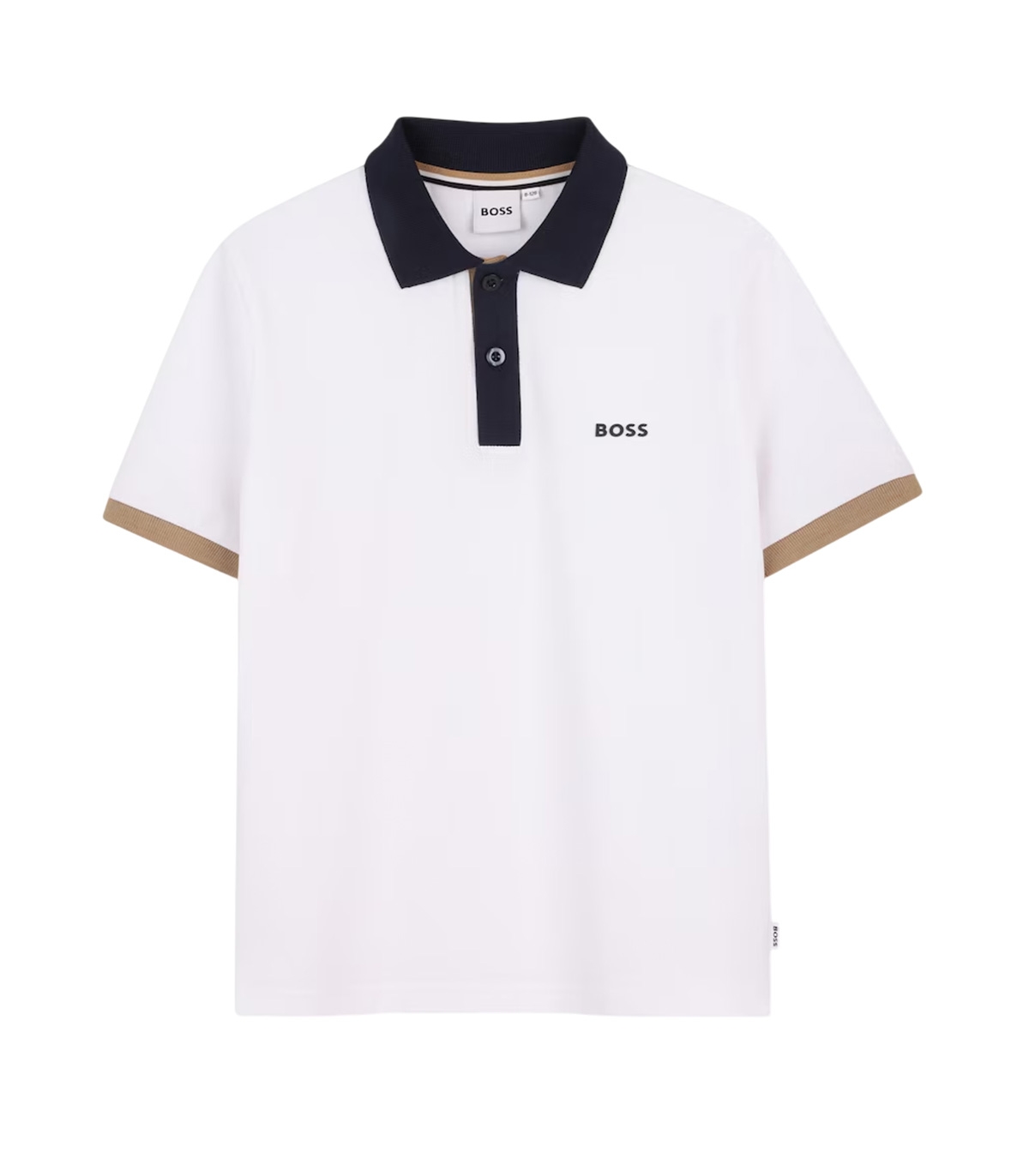 Boss - Polo Blanco para Niños