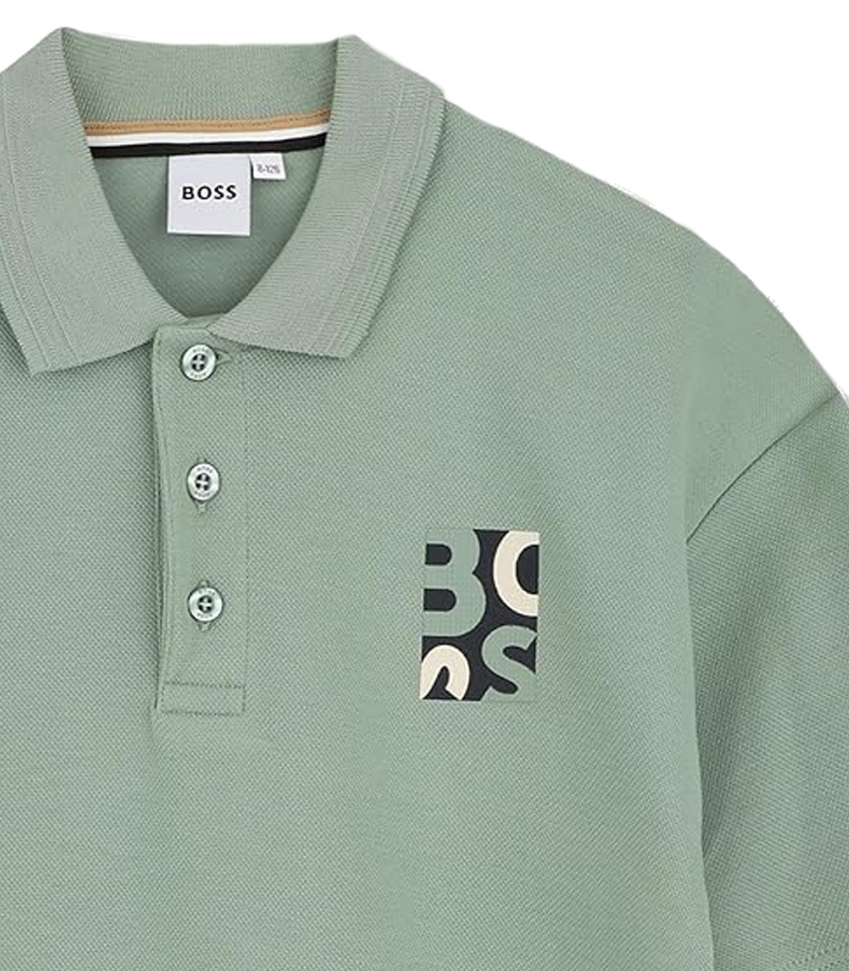 Boss - Polo Verde para Adolescentes -