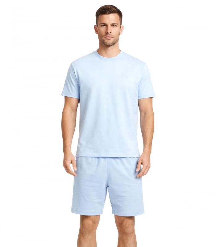 Lacoste - Conjunto Celeste para Hombre - Textures