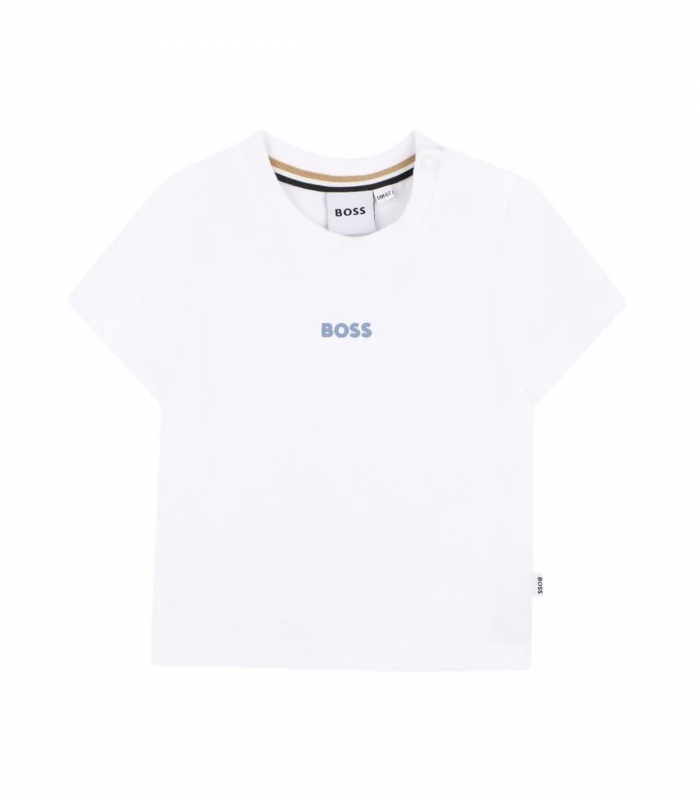 Boss - Camiseta Blanca para Niños