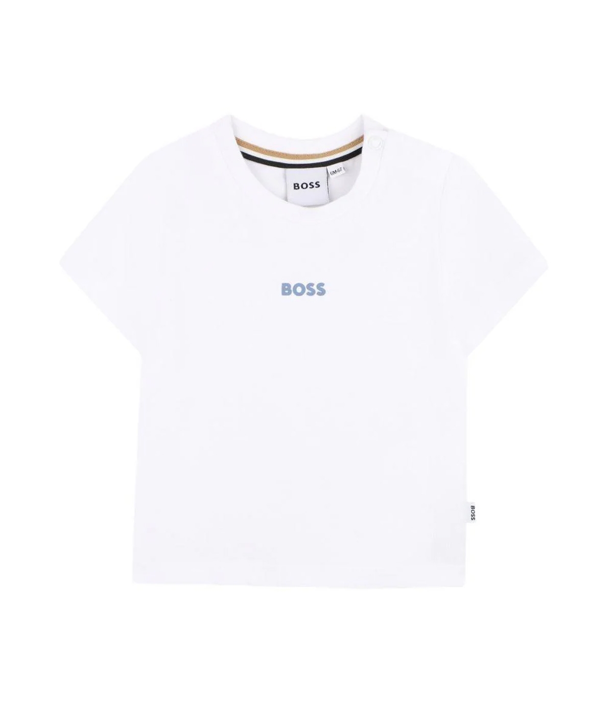 Boss - Camiseta Blanca para Bebés - Younger Boys White Logo