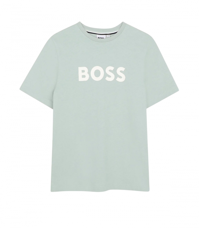 Boss - Camiseta Verde para Bebés - Sprout Green