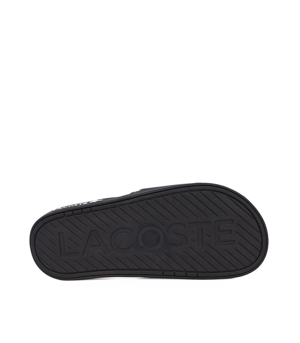 Lacoste - Chanclas Negras para Hombre - Serve Slide Dual