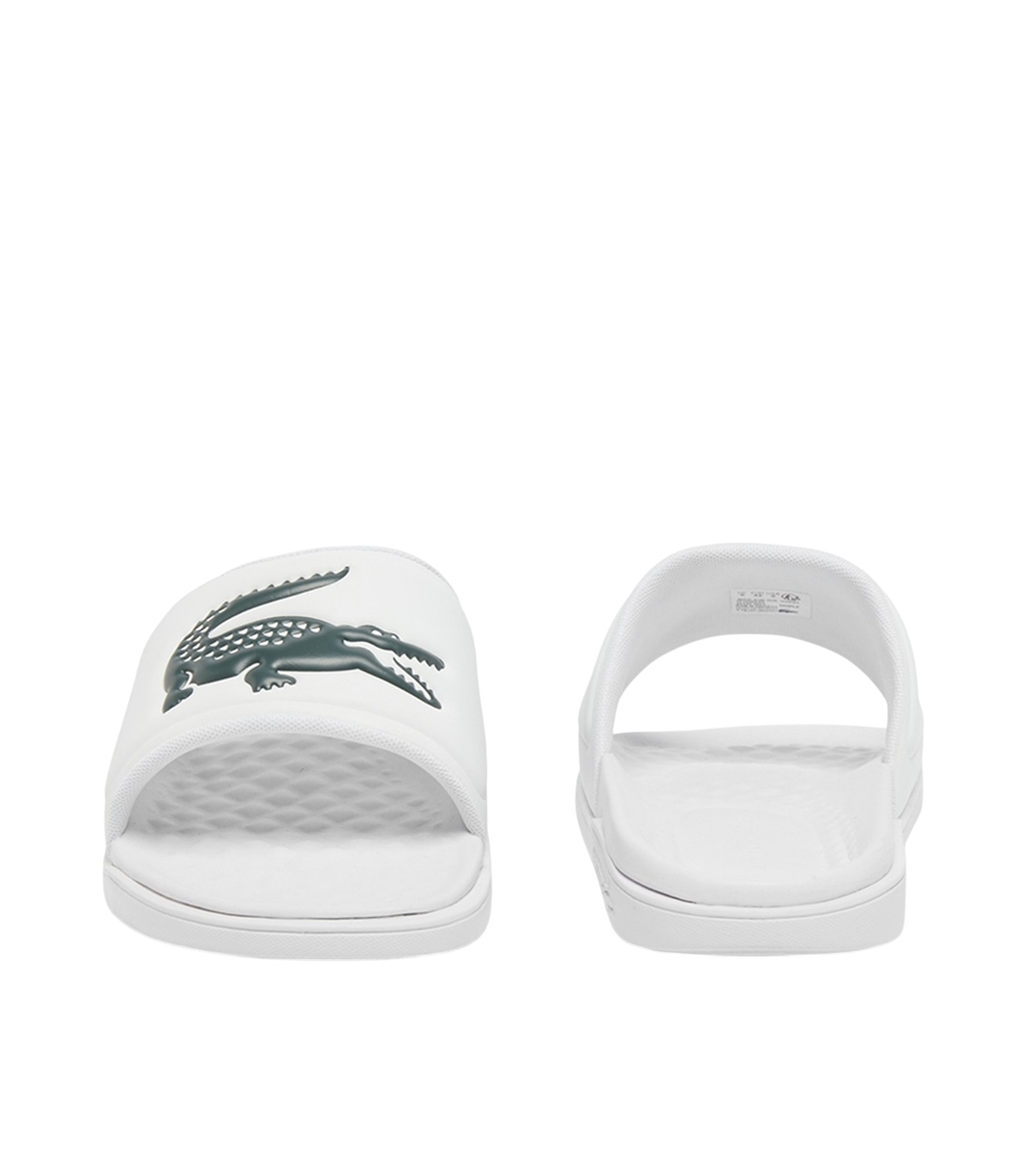 Lacoste - Chanclas Blancas para Hombre - Serve Slide
