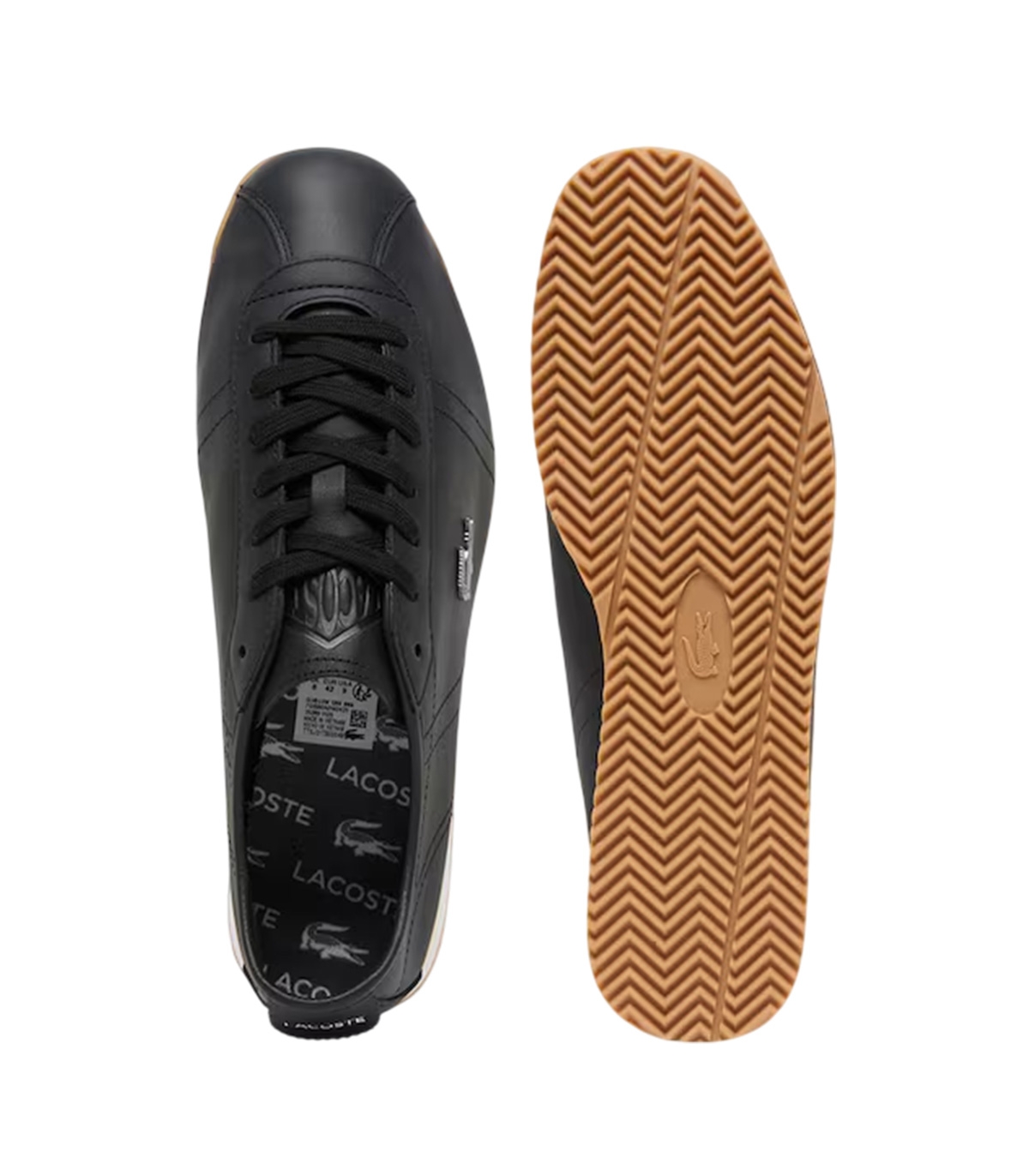 Lacoste - Zapatillas Negras para Hombre - Club Low