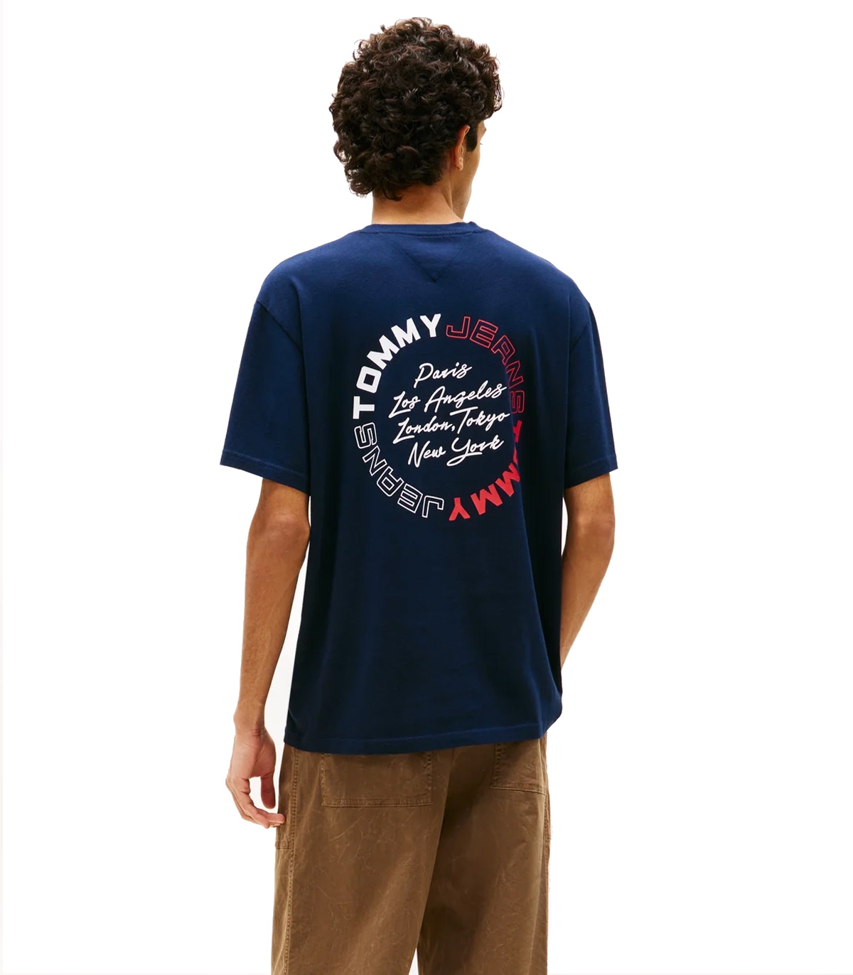 Tommy Jeans - Camiseta Azul para Hombre -