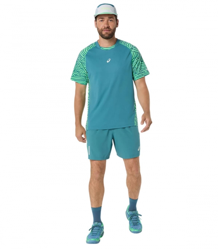 Asics - Conjunto Celeste para Hombre - Padel Court All Over