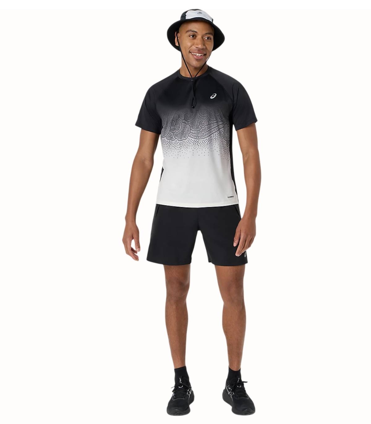 Asics - Conjunto Negro para Hombre - Road Fade