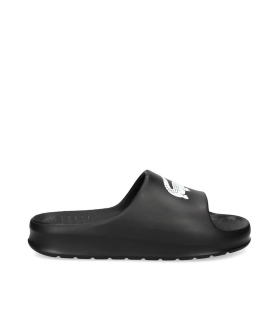 Lacoste - Chanclas Negras para Hombre - Serve Slide